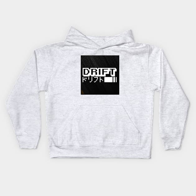 king drift Kids Hoodie by Rod Style